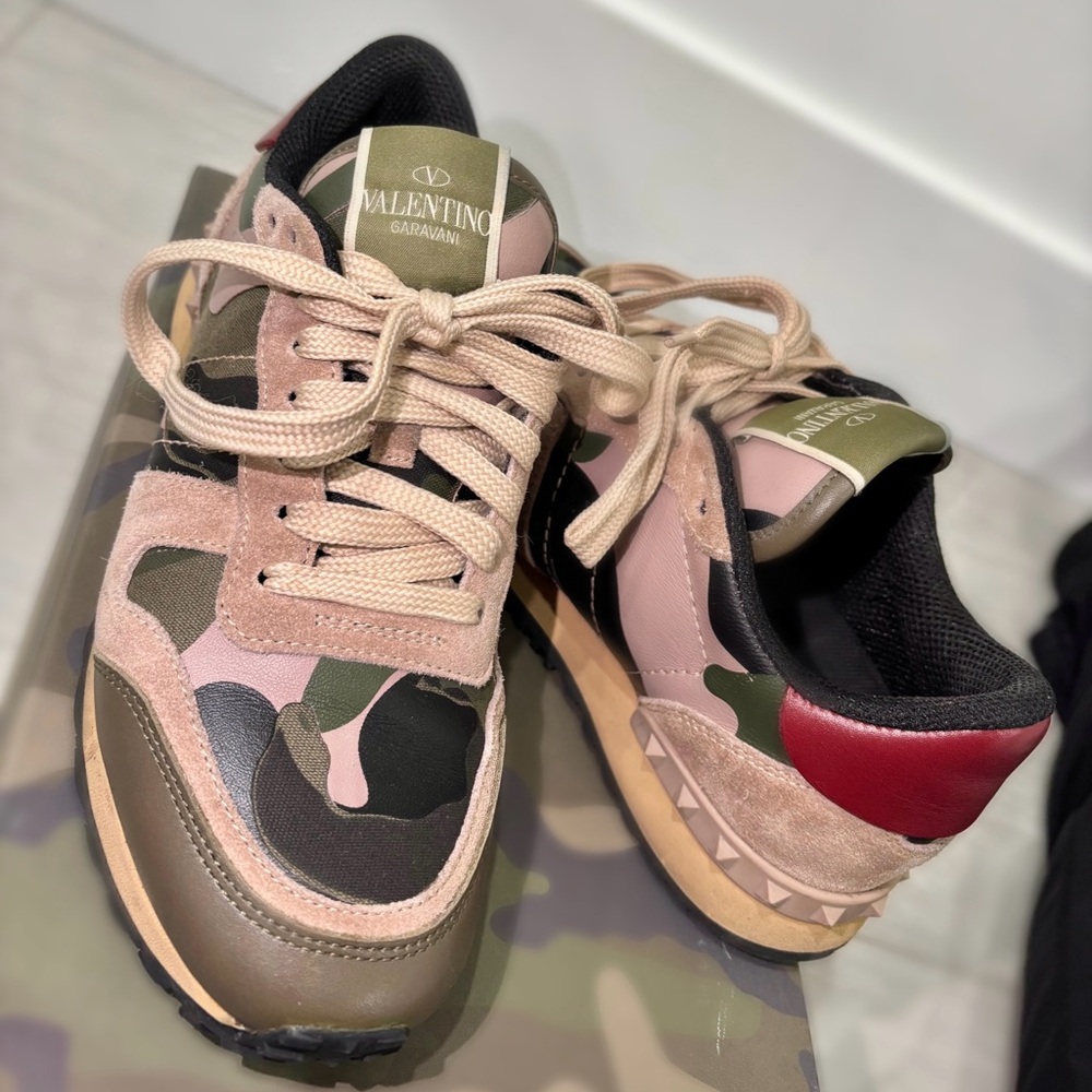 Valentino Garavani Camouflage Sneakers